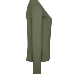 Frauen Rundhals Langarmshirt