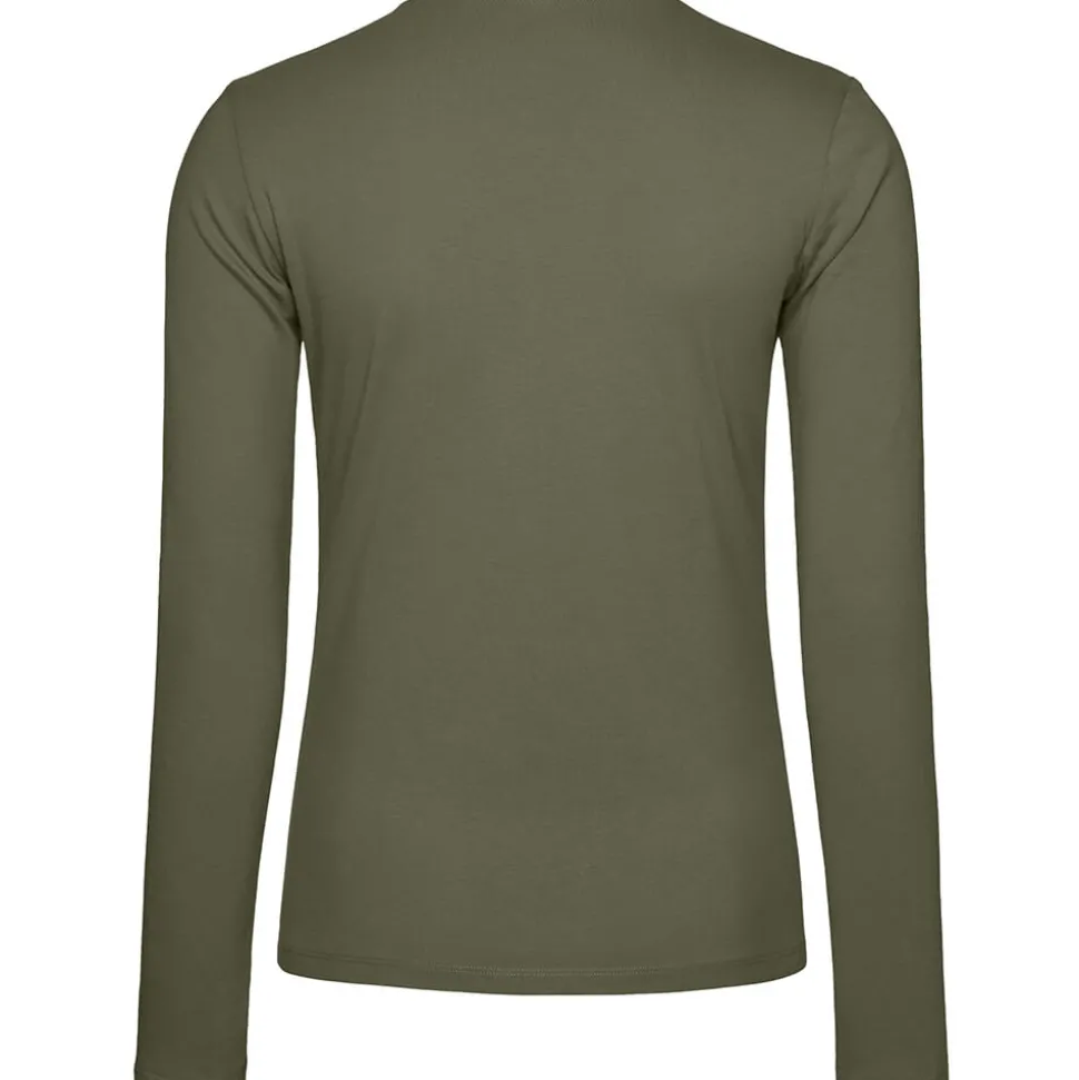 Frauen Rundhals Langarmshirt