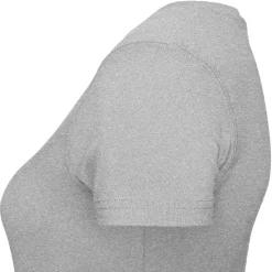Frauen Slim Fit Longshirt mit V-Ausschnitt