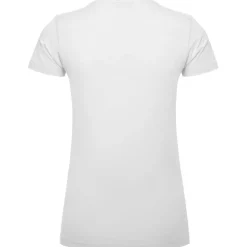 Frauen Slim Fit T-Shirt mit V-Ausschnitt