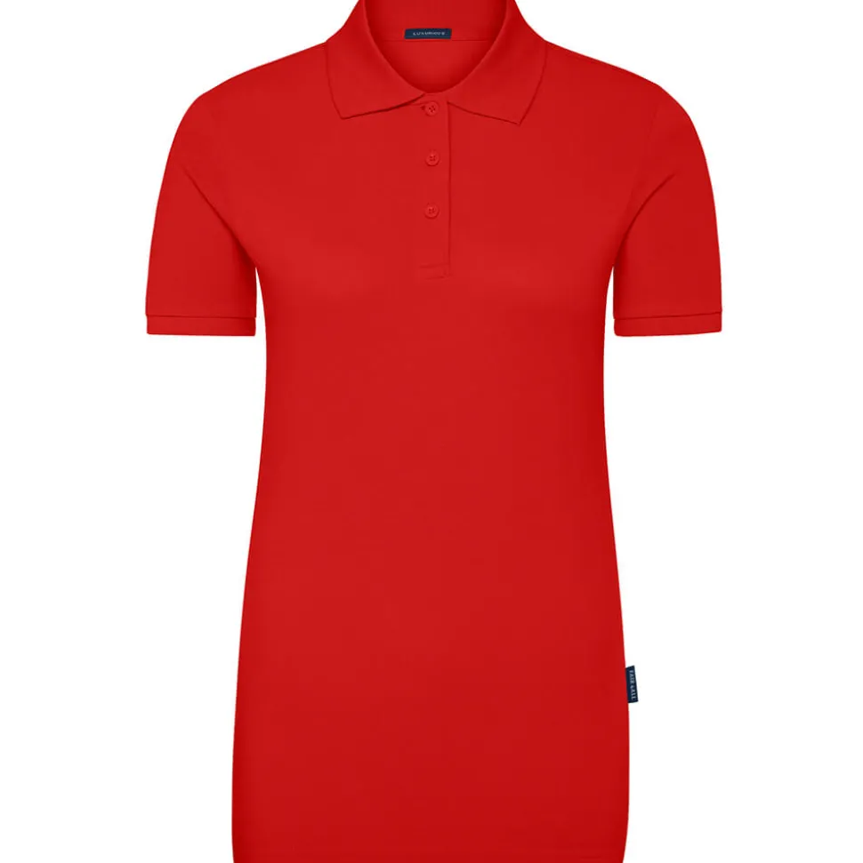 Frauen Stretch Poloshirt Luxury - Fair4All