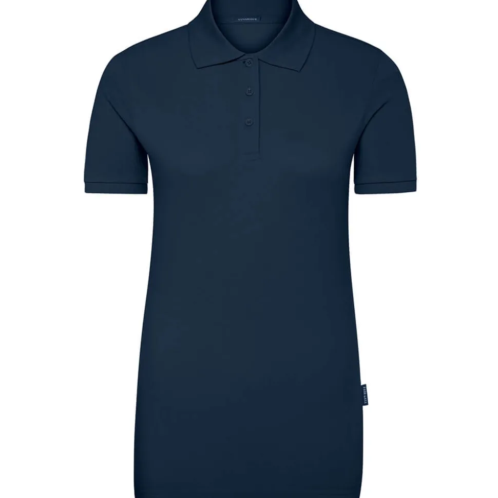 Frauen Stretch Poloshirt Luxury in Übergröße - Fair4All