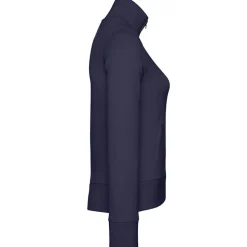 Frauen Sweatjacke Stand-Up Collar