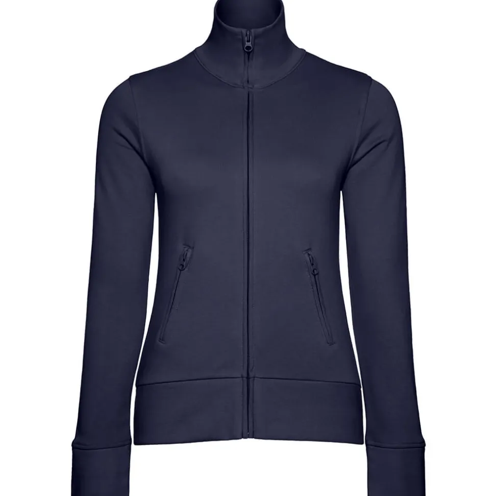 Frauen Sweatjacke Stand-Up Collar