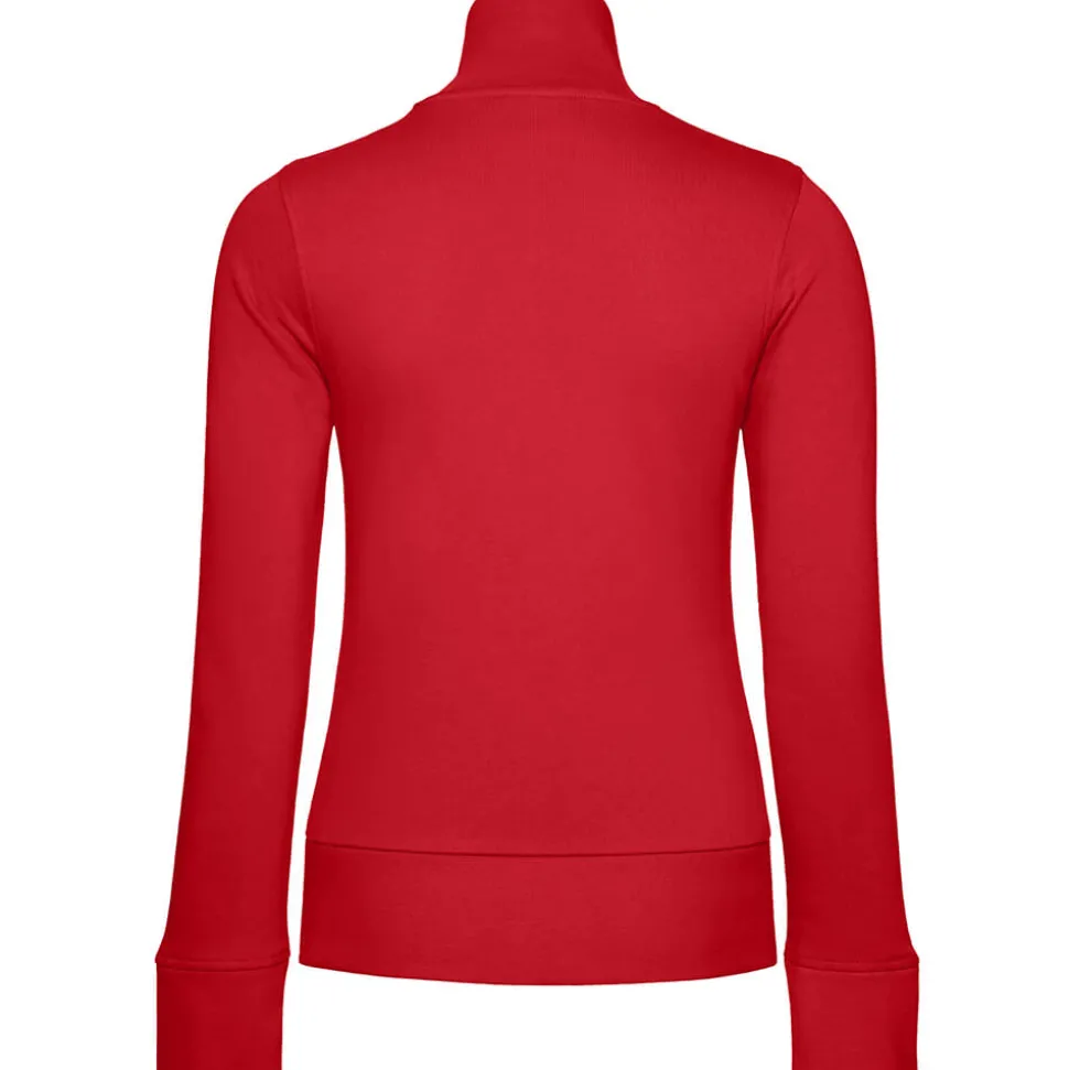 Frauen Sweatjacke Stand-Up Collar