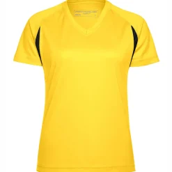 Frauen TOPCOOL® Laufshirt mit V-Ausschnitt