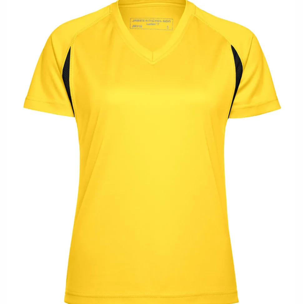 Frauen TOPCOOL® Laufshirt mit V-Ausschnitt