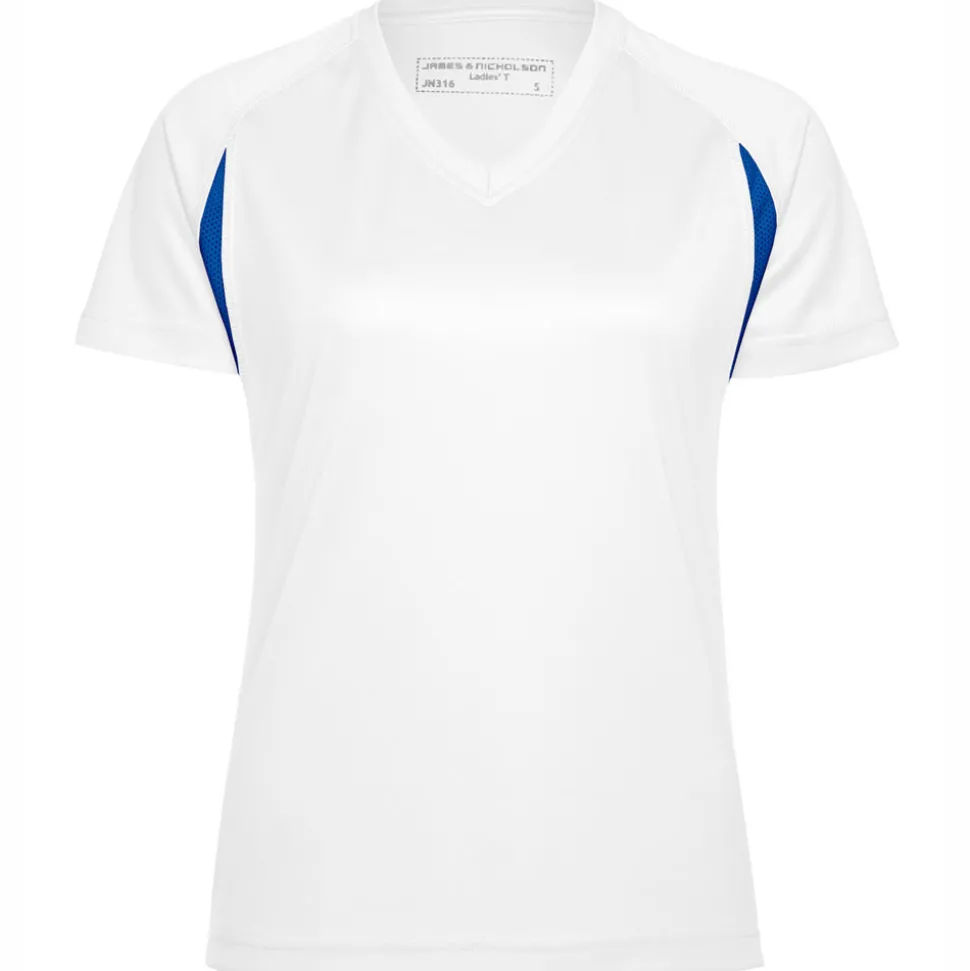 Frauen TOPCOOL® Laufshirt mit V-Ausschnitt