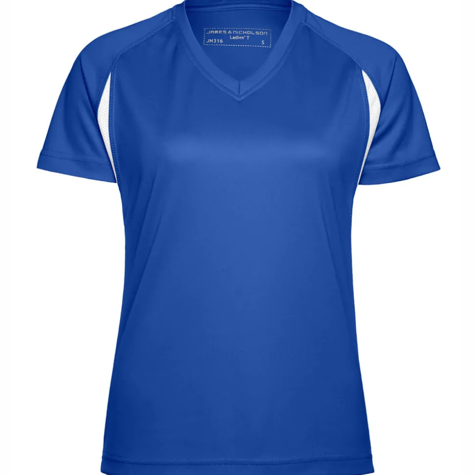 Frauen TOPCOOL® Laufshirt mit V-Ausschnitt
