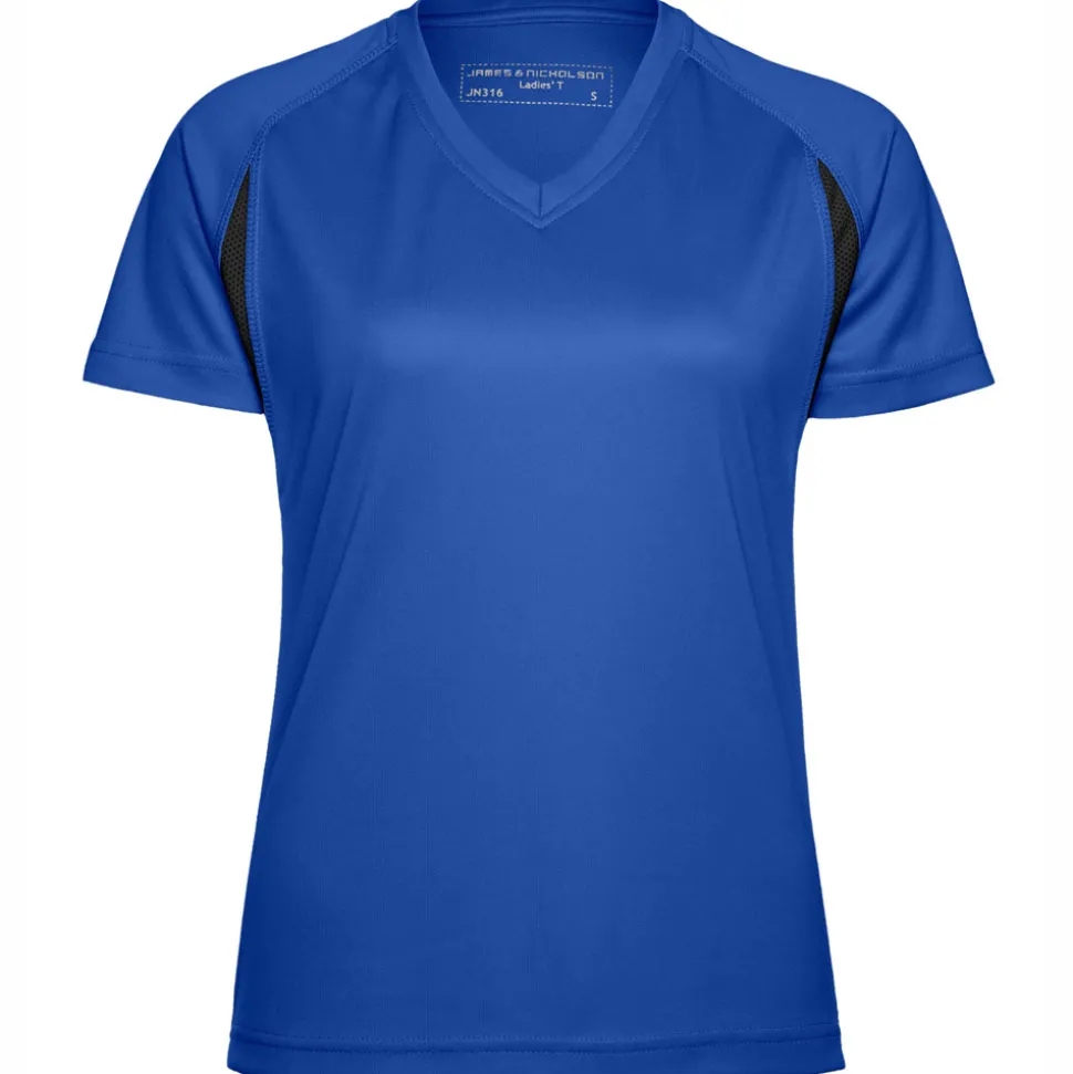 Frauen TOPCOOL® Laufshirt mit V-Ausschnitt