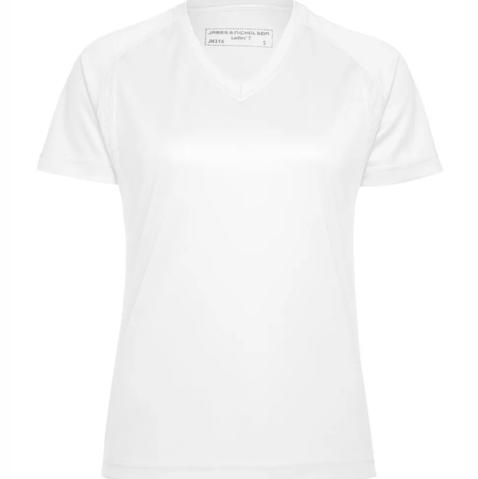 Frauen TOPCOOL® Laufshirt mit V-Ausschnitt (Sublimation)