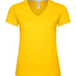 Frauen T-Shirt mit V-Ausschnitt