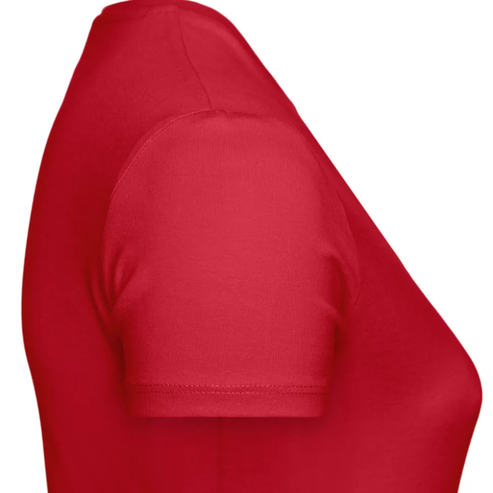 Frauen T-Shirt mit V-Ausschnitt