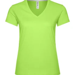 Frauen T-Shirt mit V-Ausschnitt