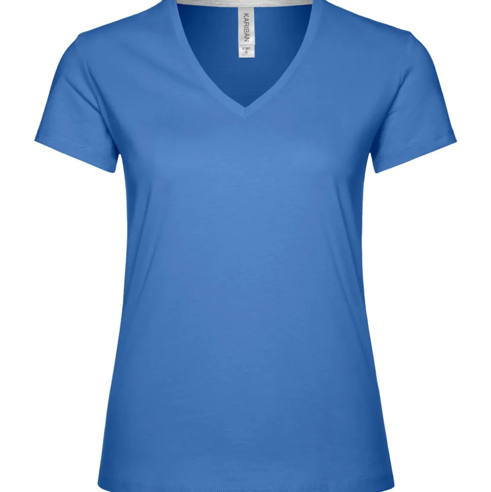 Frauen T-Shirt mit V-Ausschnitt