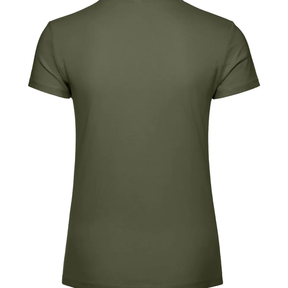 Frauen T-Shirt mit V-Ausschnitt