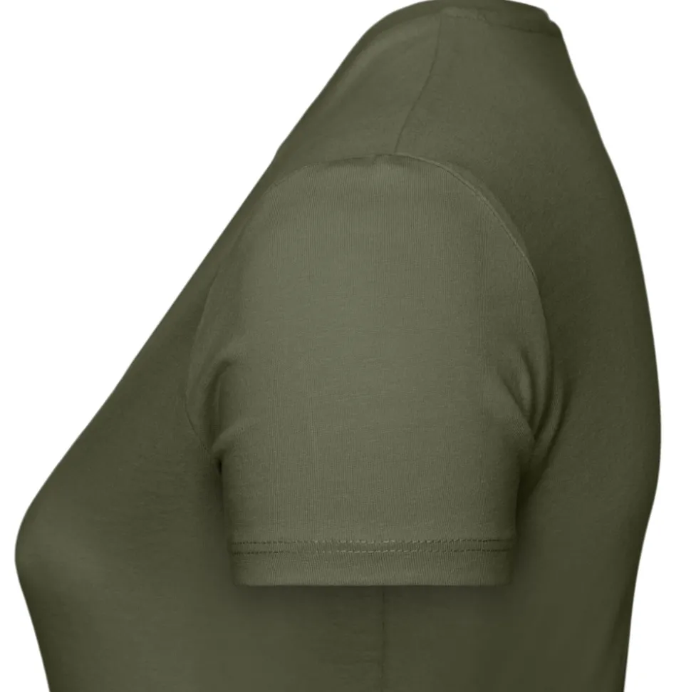 Frauen T-Shirt mit V-Ausschnitt