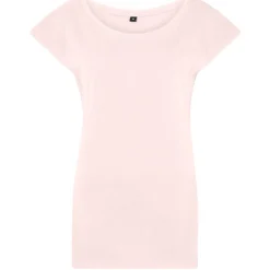 Frauen T-Shirt mit weitem Rundhalsausschnitt