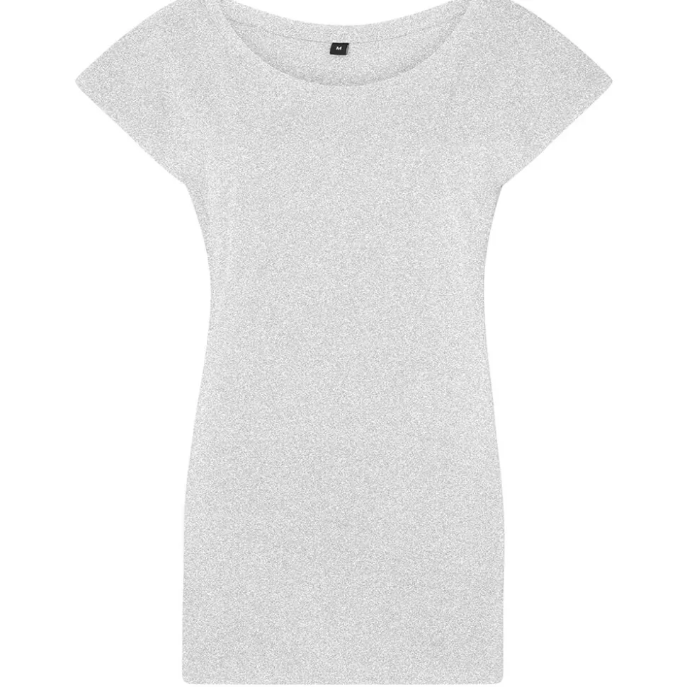 Frauen T-Shirt mit weitem Rundhalsausschnitt