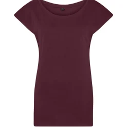Frauen T-Shirt mit weitem Rundhalsausschnitt