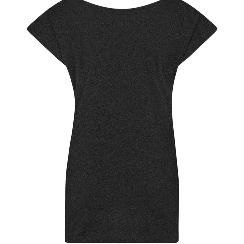 Frauen T-Shirt mit weitem Rundhalsausschnitt
