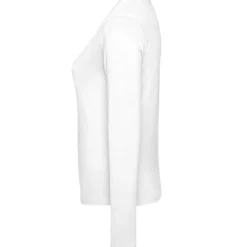 Frauen V-Ausschnitt Langarmshirt