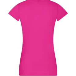 Frauen V-Ausschnitt T-Shirt Moon