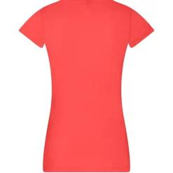 Frauen V-Ausschnitt T-Shirt Moon