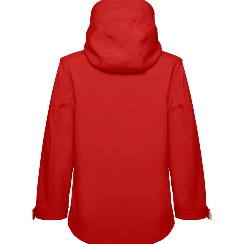 Kinder Kapuzen-Softshell Jacke