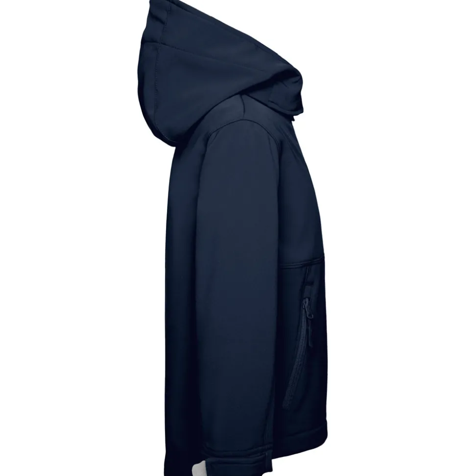 Kinder Kapuzen-Softshell Jacke