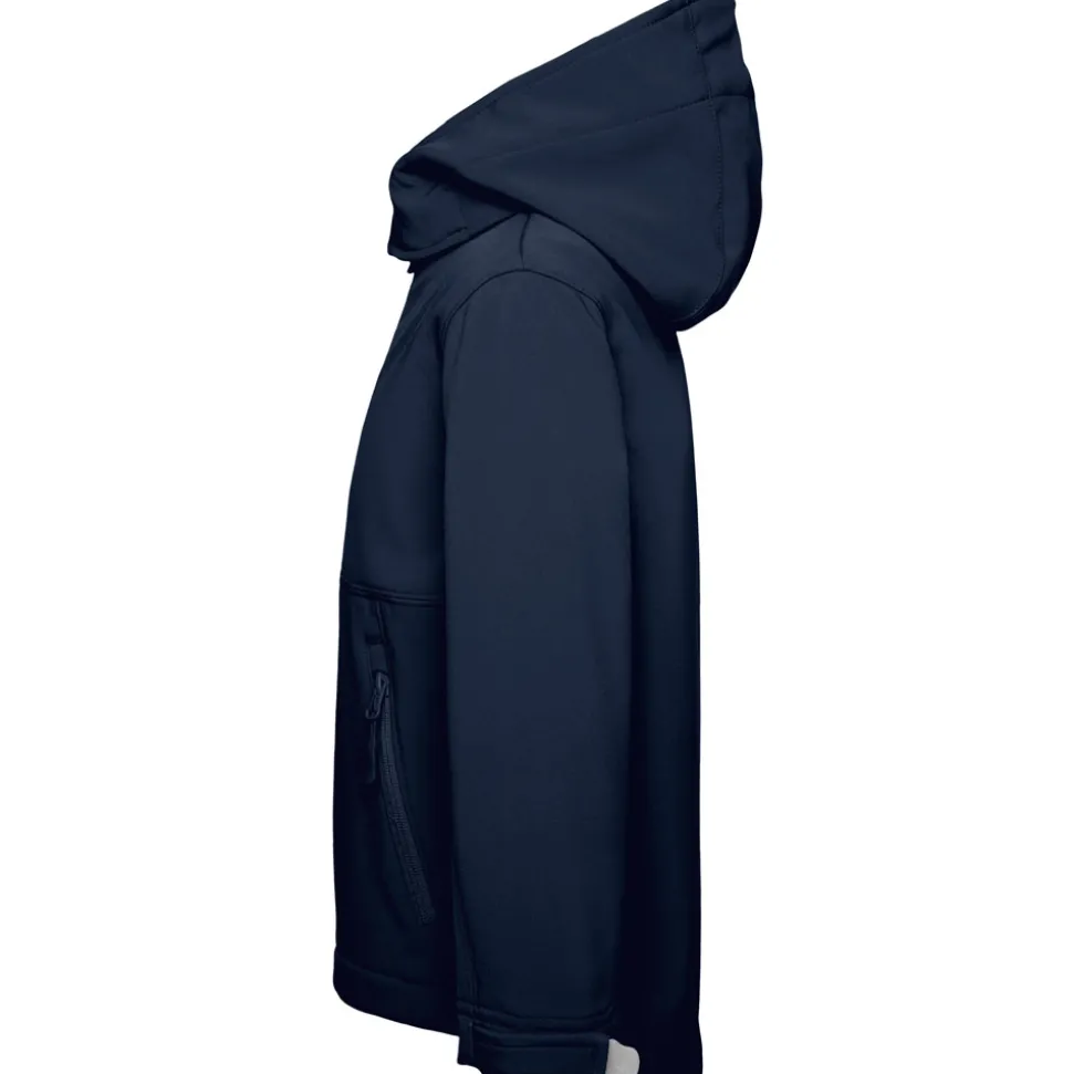 Kinder Kapuzen-Softshell Jacke