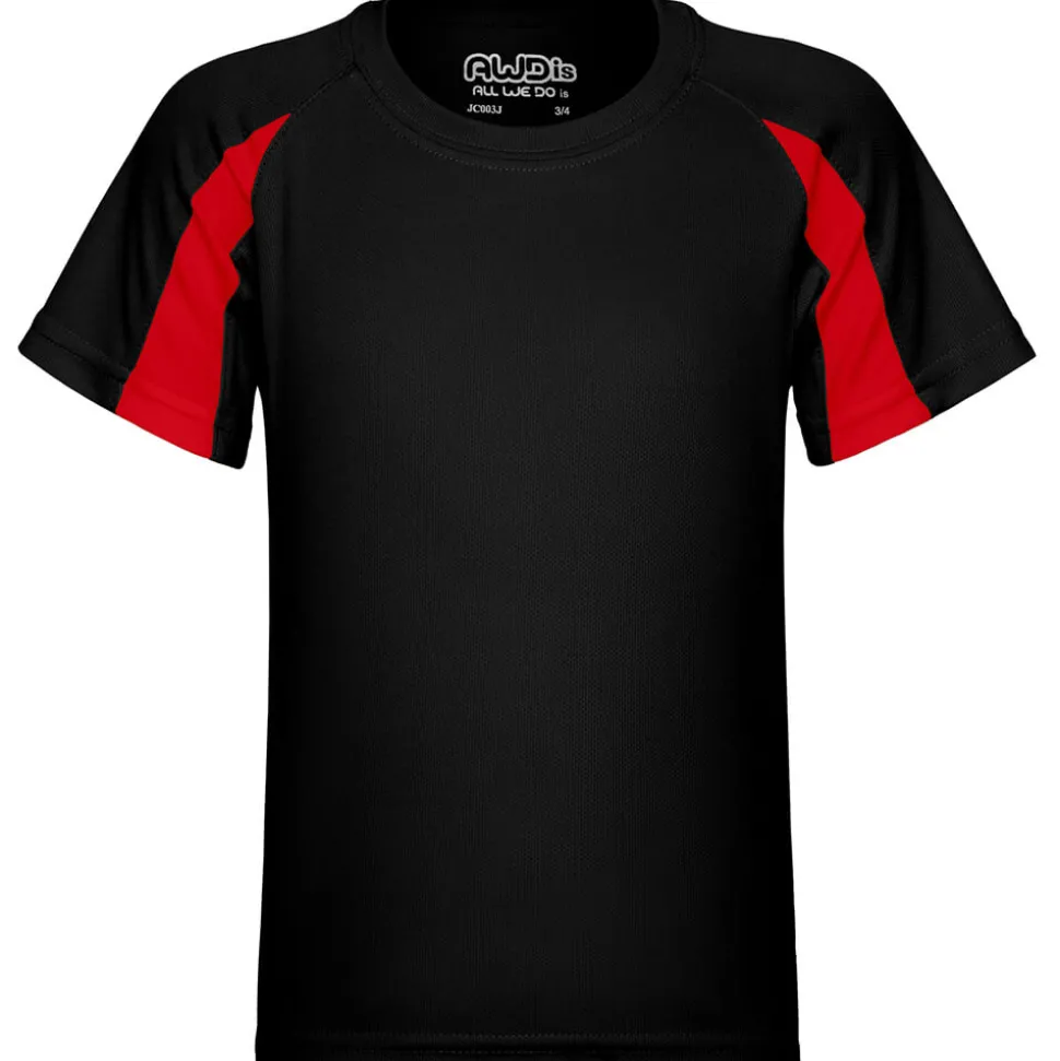 Kinder Kontrast Funktionsshirt - Cool Neoteric