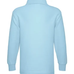 Kinder 65/35 Langarm Poloshirt