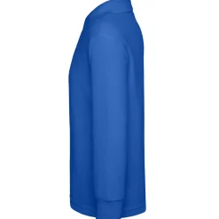 Kinder 65/35 Langarm Poloshirt
