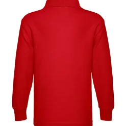 Kinder 65/35 Langarm Poloshirt