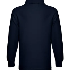 Kinder 65/35 Langarm Poloshirt