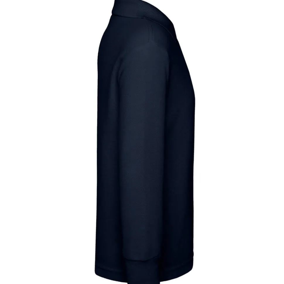 Kinder 65/35 Langarm Poloshirt