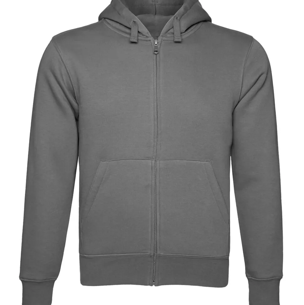 Männer Authentic Kapuzen-Sweatjacke in Übergröße
