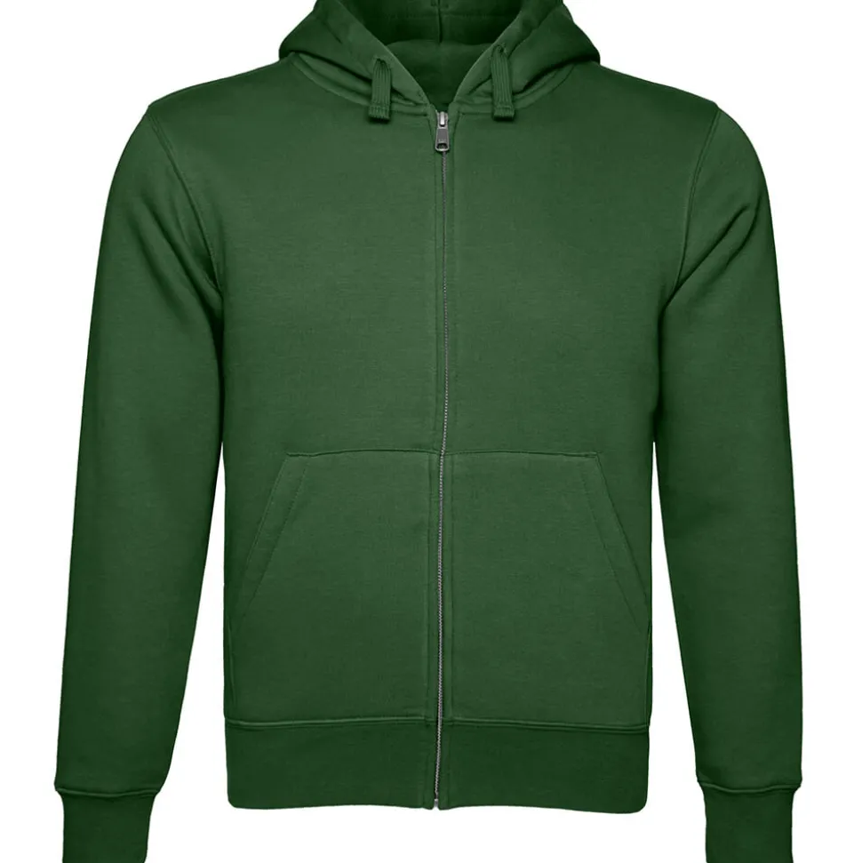 Männer Authentic Kapuzen-Sweatjacke in Übergröße