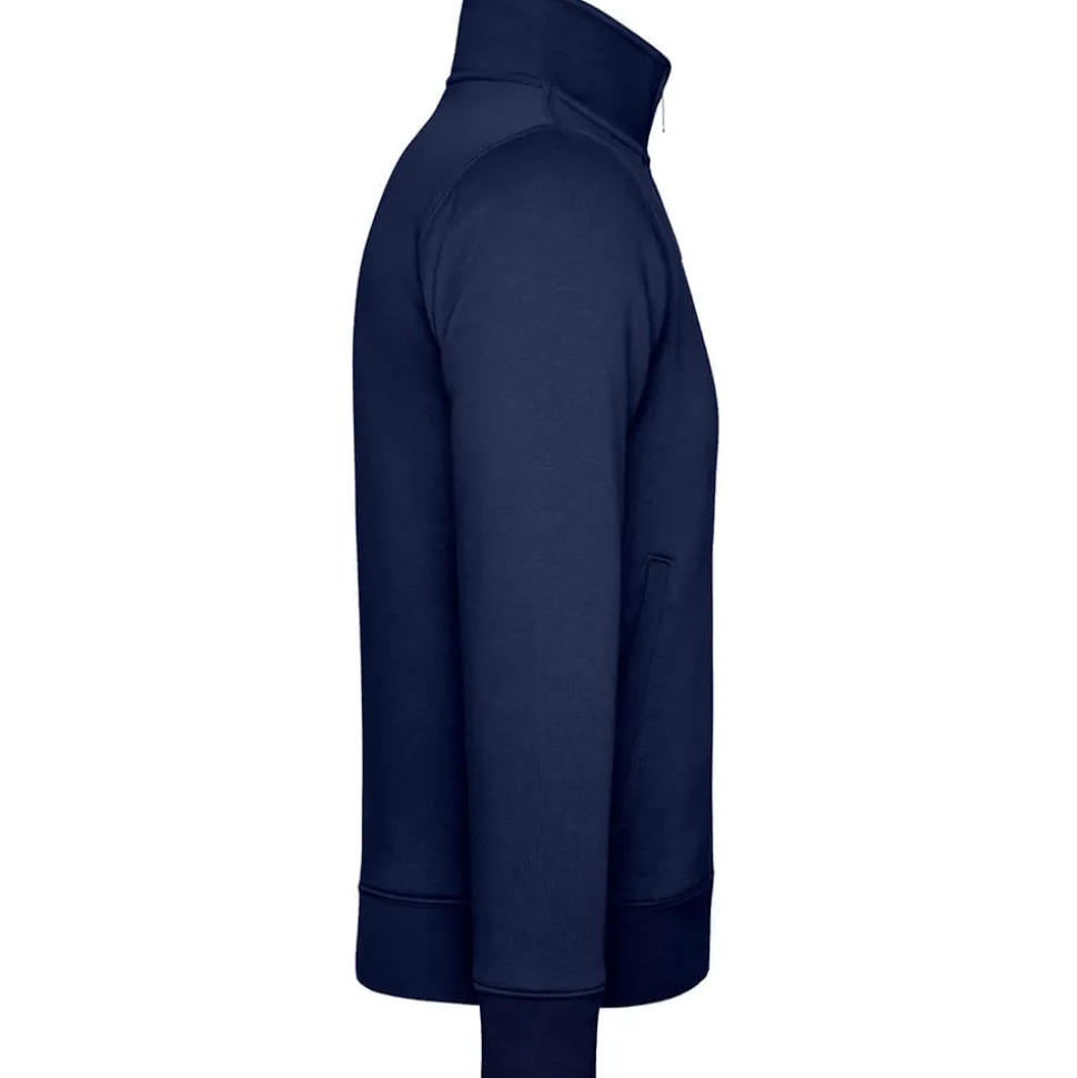 Männer Authentic Sweatjacke in Übergröße