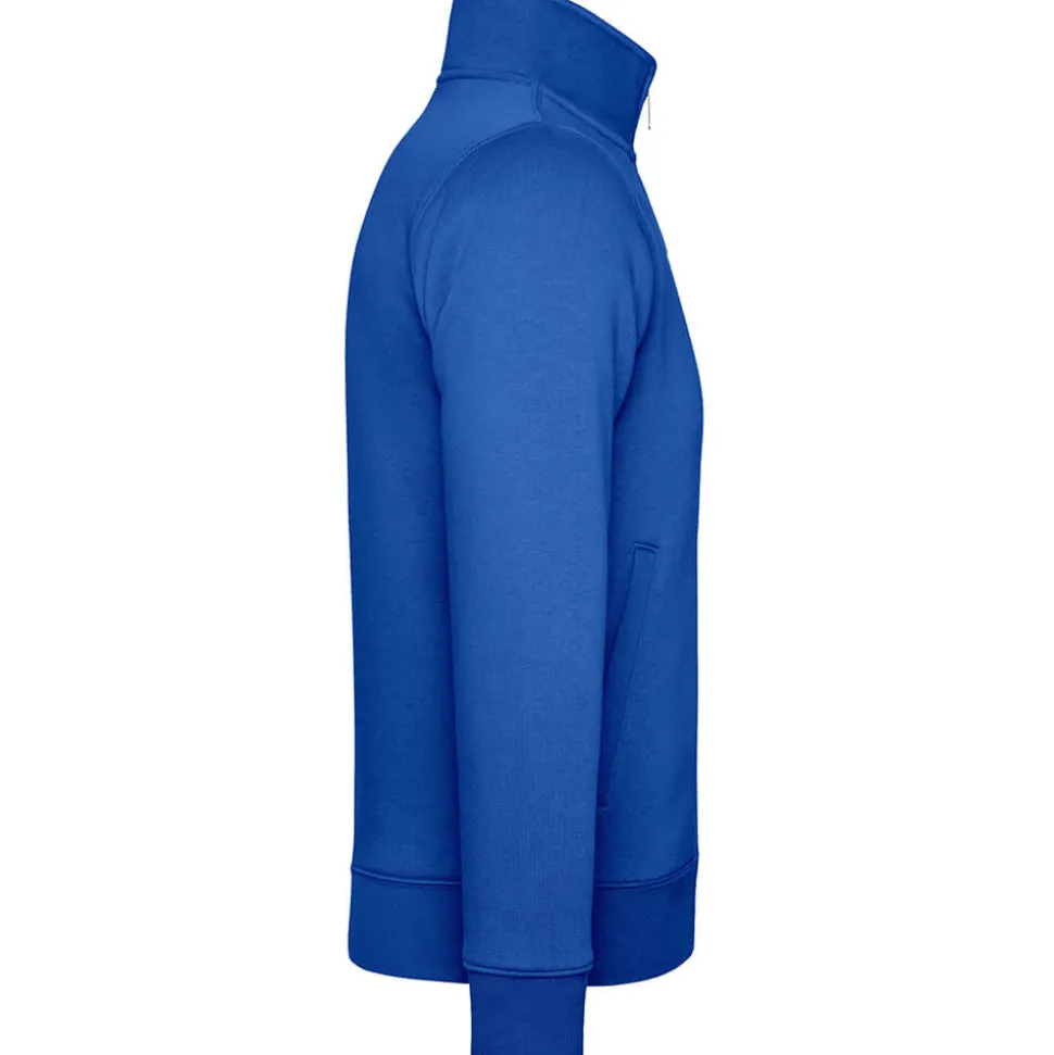Männer Authentic Sweatjacke in Übergröße