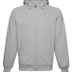 Männer Bio Kapuzensweatjacke Fairtrade in Übergröße