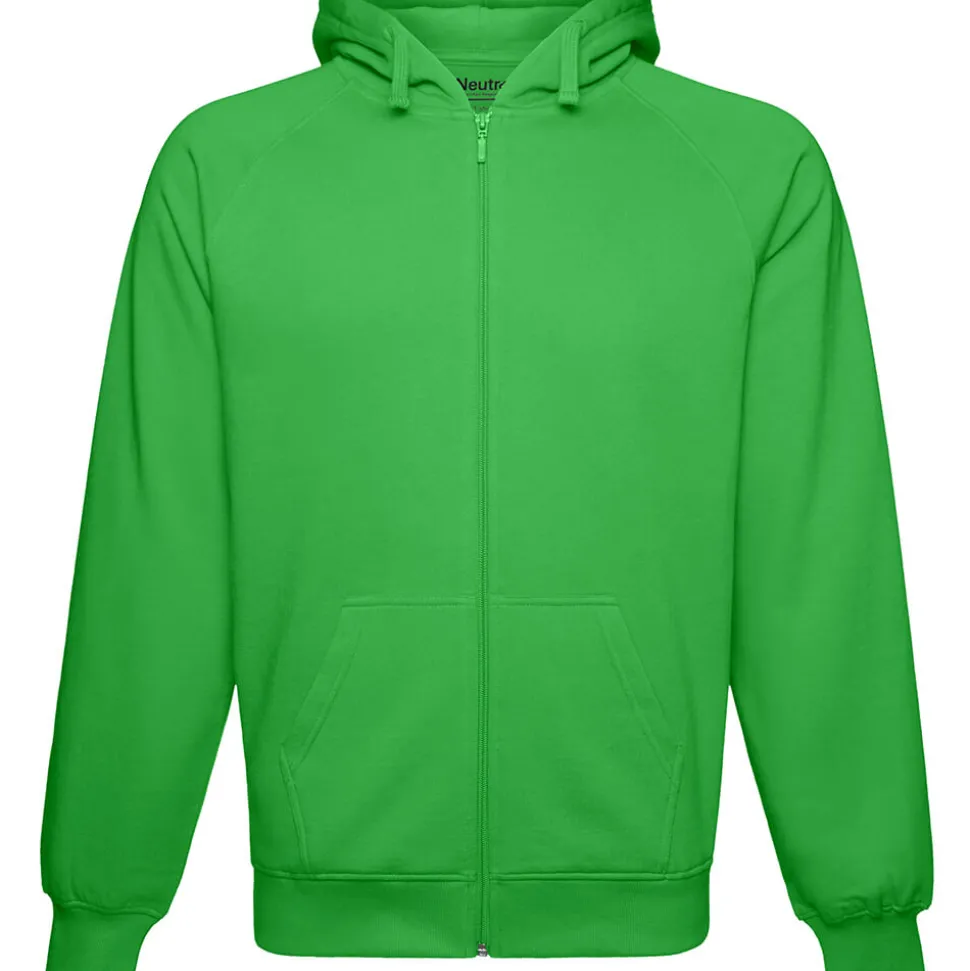 Männer Bio Kapuzensweatjacke Fairtrade in Übergröße