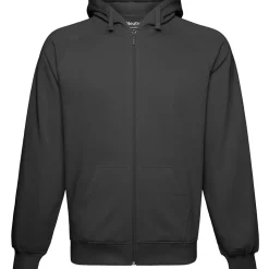 Männer Bio Kapuzensweatjacke Fairtrade in Übergröße