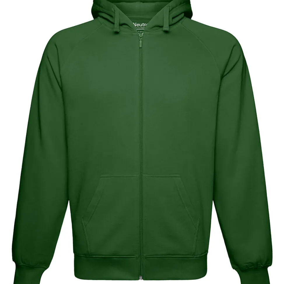 Männer Bio Kapuzensweatjacke Fairtrade