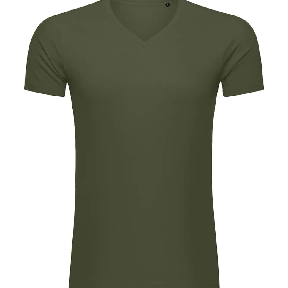 Männer Bio T-Shirt mit V-Ausschnitt Inspire