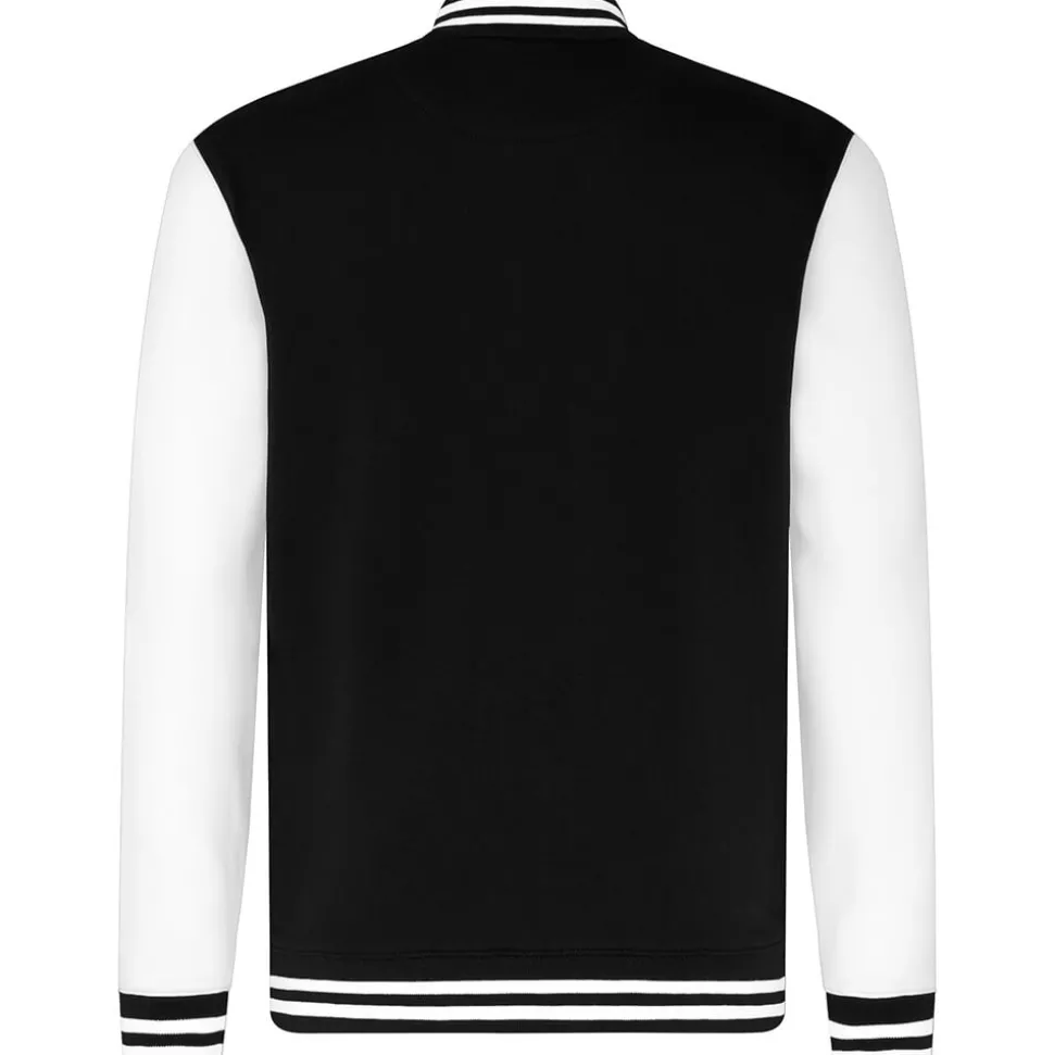 Männer College-Sweatjacke in Übergröße