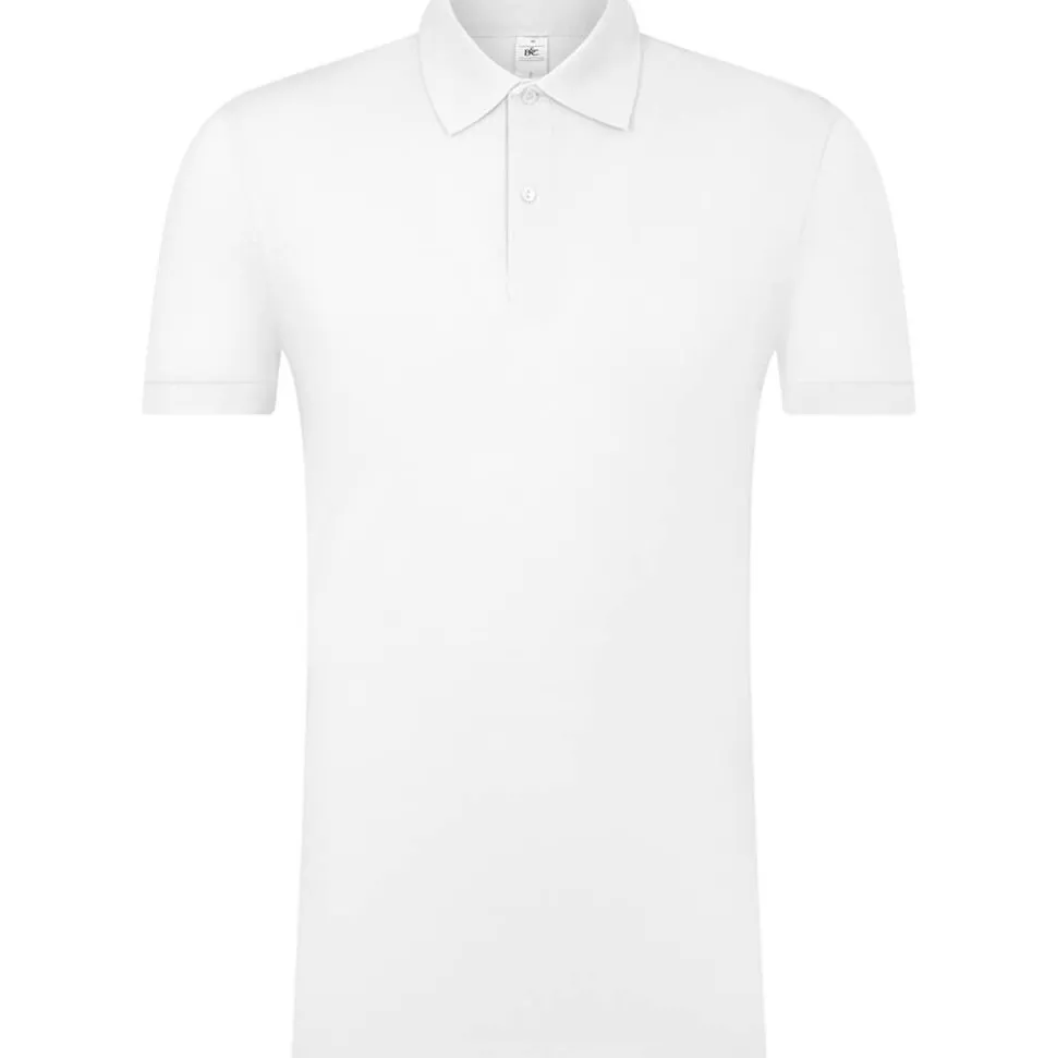 Männer Fein-Piqué Eco Poloshirt 65/35