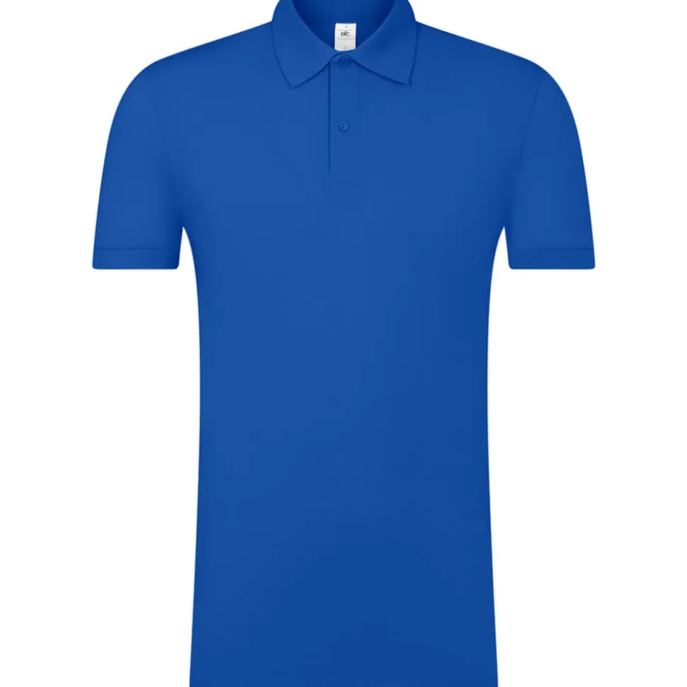 Männer Fein-Piqué Eco Poloshirt 65/35