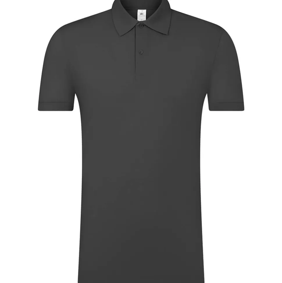 Männer Fein-Piqué Eco Poloshirt 65/35